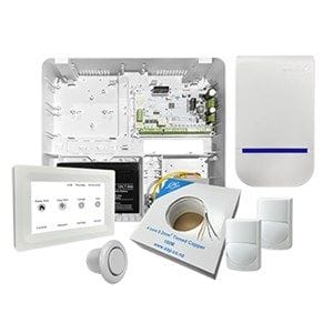 Alarm kit & KP-TOUCH-W WH ESL-2 KIT-7 supplied and installed
