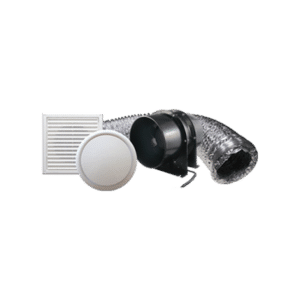 Vynco Fan kit inline 150mm axial 6m, Supplied and Installed